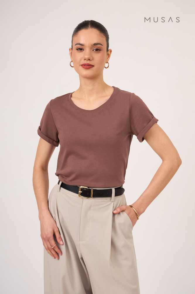 POLO ESENCIAL ALE - MOCCA