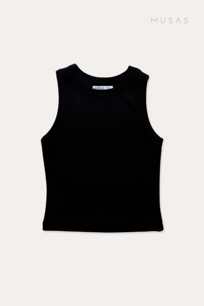 TOP HAZEL - NEGRO
