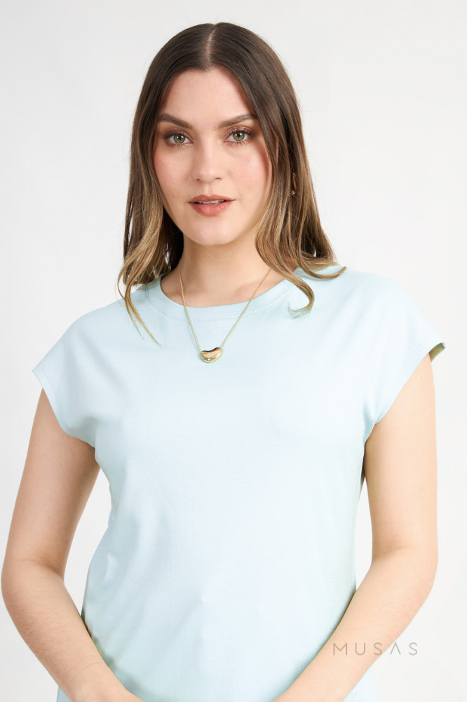 POLO ESENCIAL SELENA - ICE BLUE
