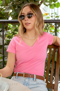 POLO ESENCIAL CLAUDIA - CANDY PINK