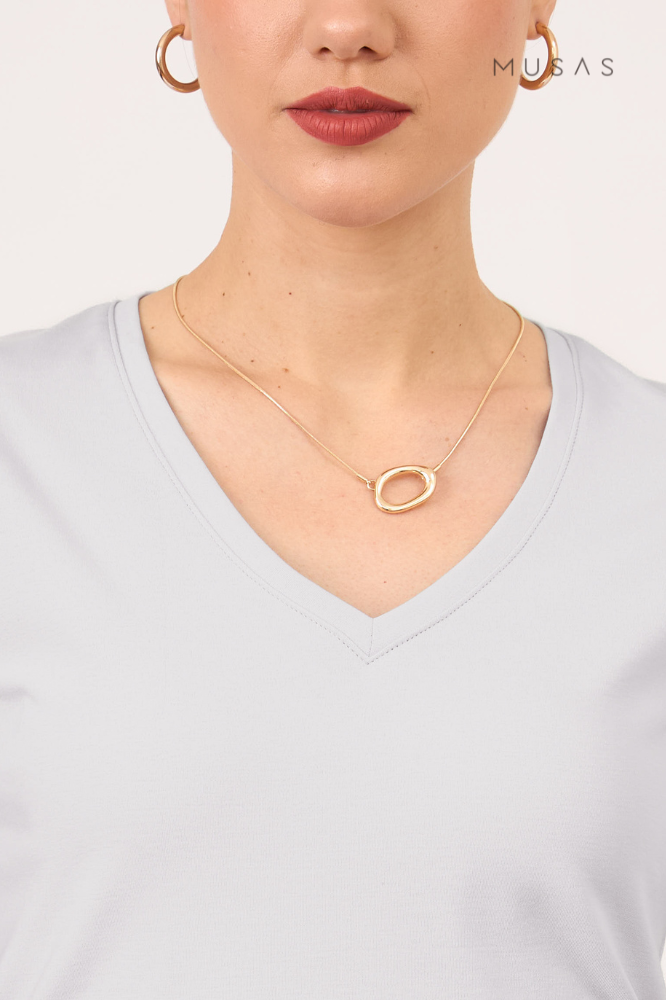 POLO ESENCIAL CLAUDIA  - LIGHT GRAY