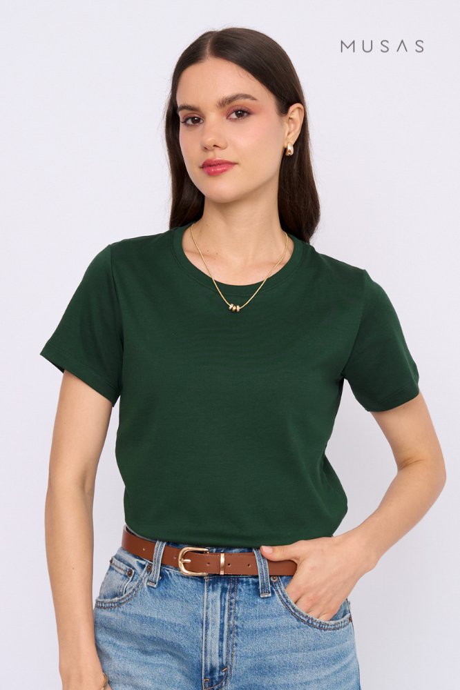 POLO ESENCIAL LUCIANA - VERDE PINO