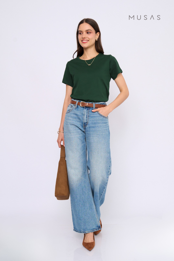 POLO ESENCIAL LUCIANA - VERDE PINO