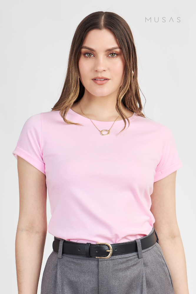 POLO ESENCIAL ALE  - ICE ROSE