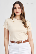 POLO ESENCIAL LUCIANA - CHAMPAGNE
