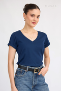 POLO ESENCIAL CLAUDIA - AZUL NAVY