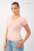 POLO PIMA EMMA - SALMÓN