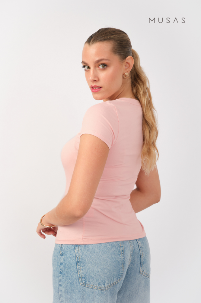 POLO PIMA EMMA - SALMÓN
