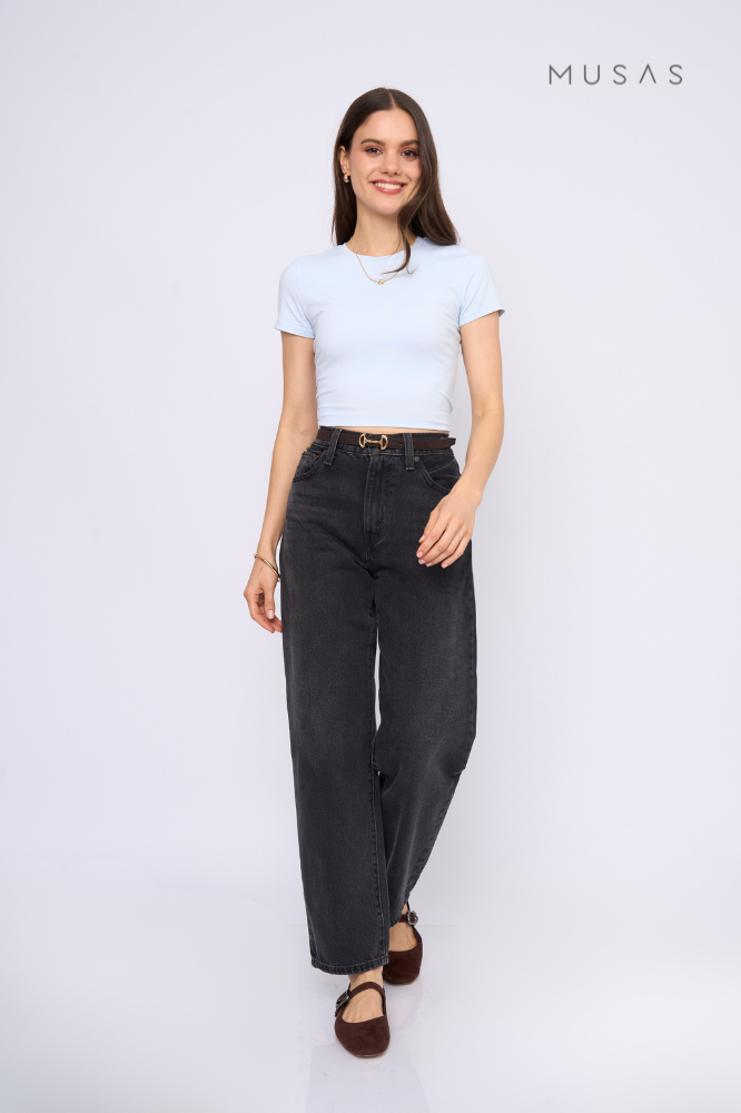 POLO PIMA PAULA - ICE BLUE