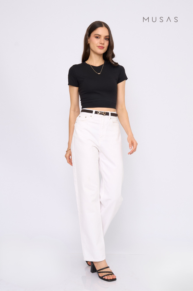 POLO PIMA PAULA - NEGRO
