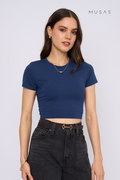 POLO PIMA PAULA - AZUL NAVY