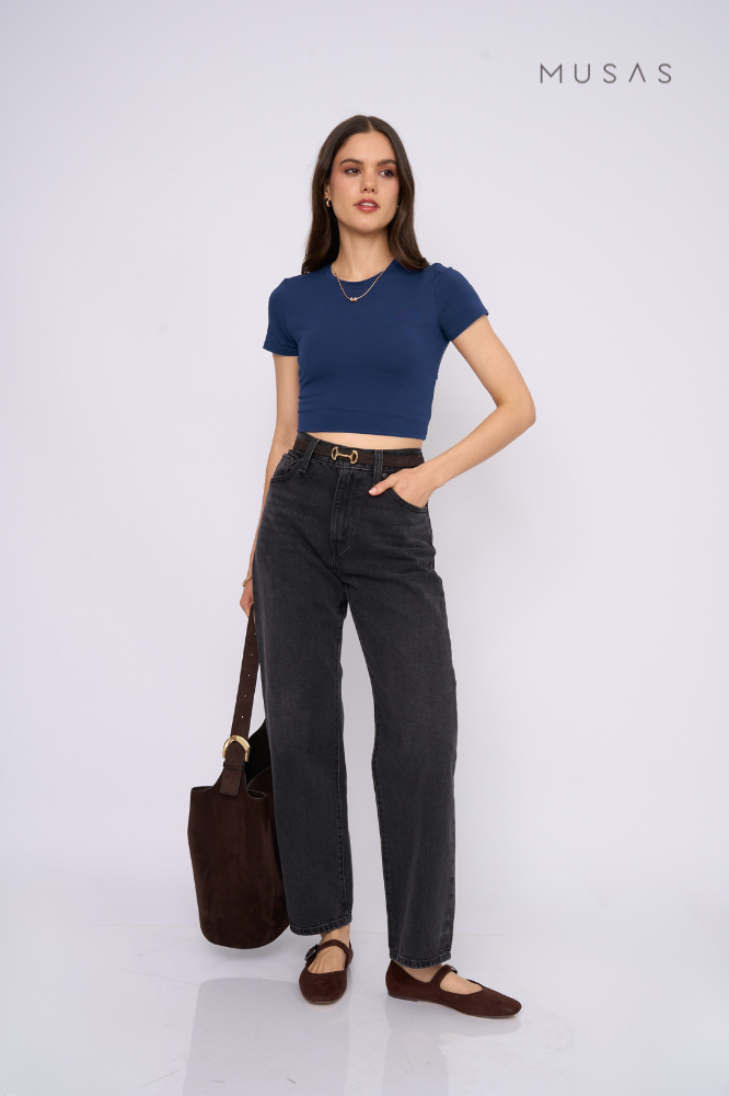 POLO PIMA PAULA - AZUL NAVY