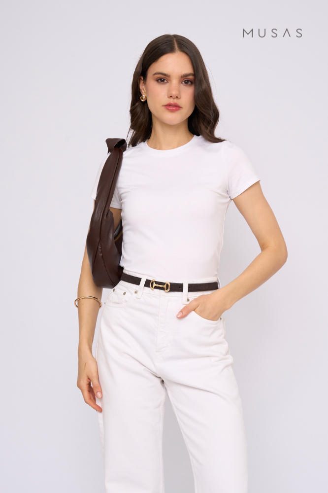 POLO PIMA GAELA - BLANCO