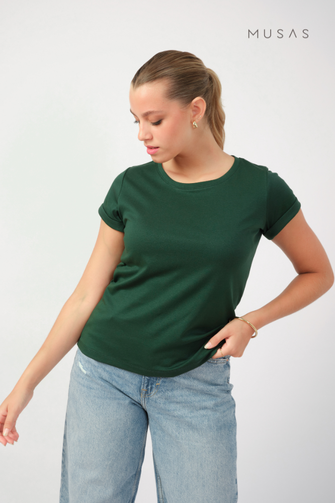 POLO ESENCIAL ALE - VERDE PINO