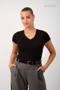 POLO PIMA EMMA - NEGRO