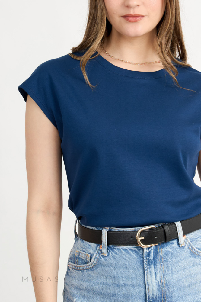 POLO ESENCIAL SELENA - AZUL NAVY