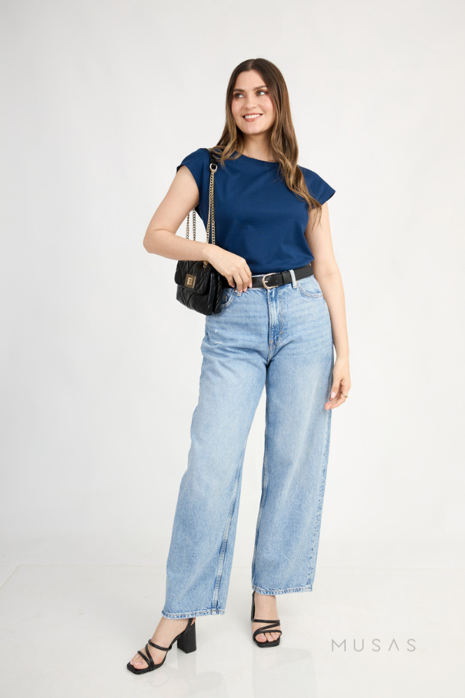POLO ESENCIAL SELENA - AZUL NAVY