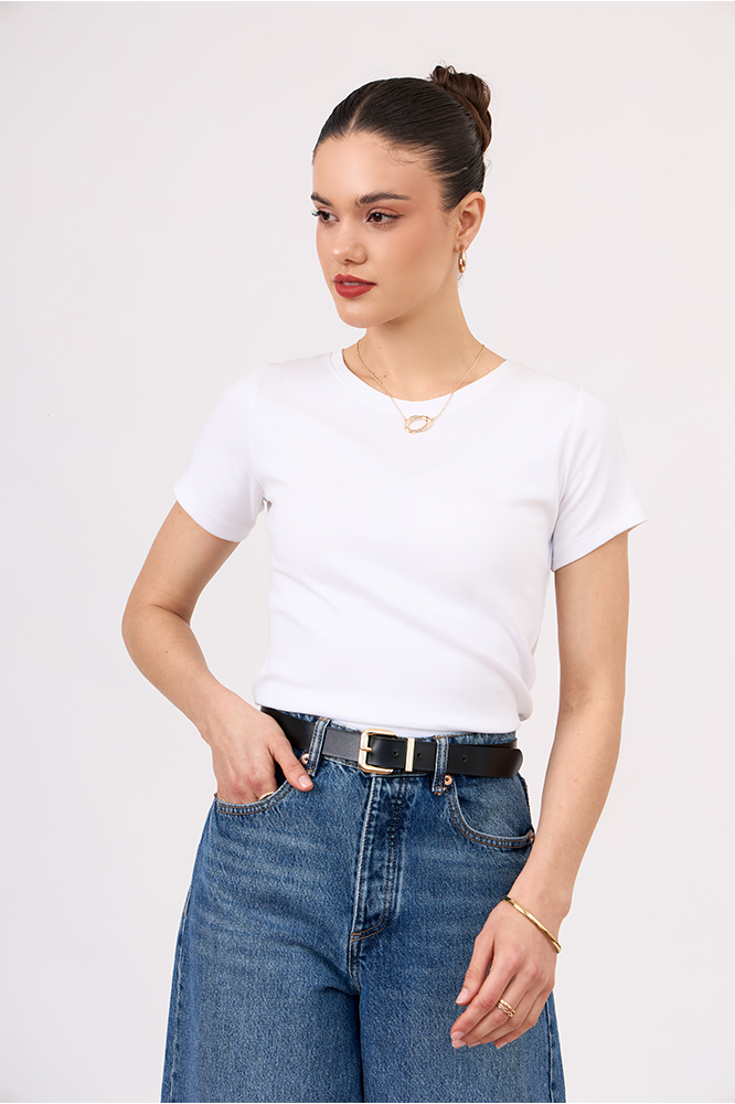 POLO ESENCIAL LUCIANA - BLANCO